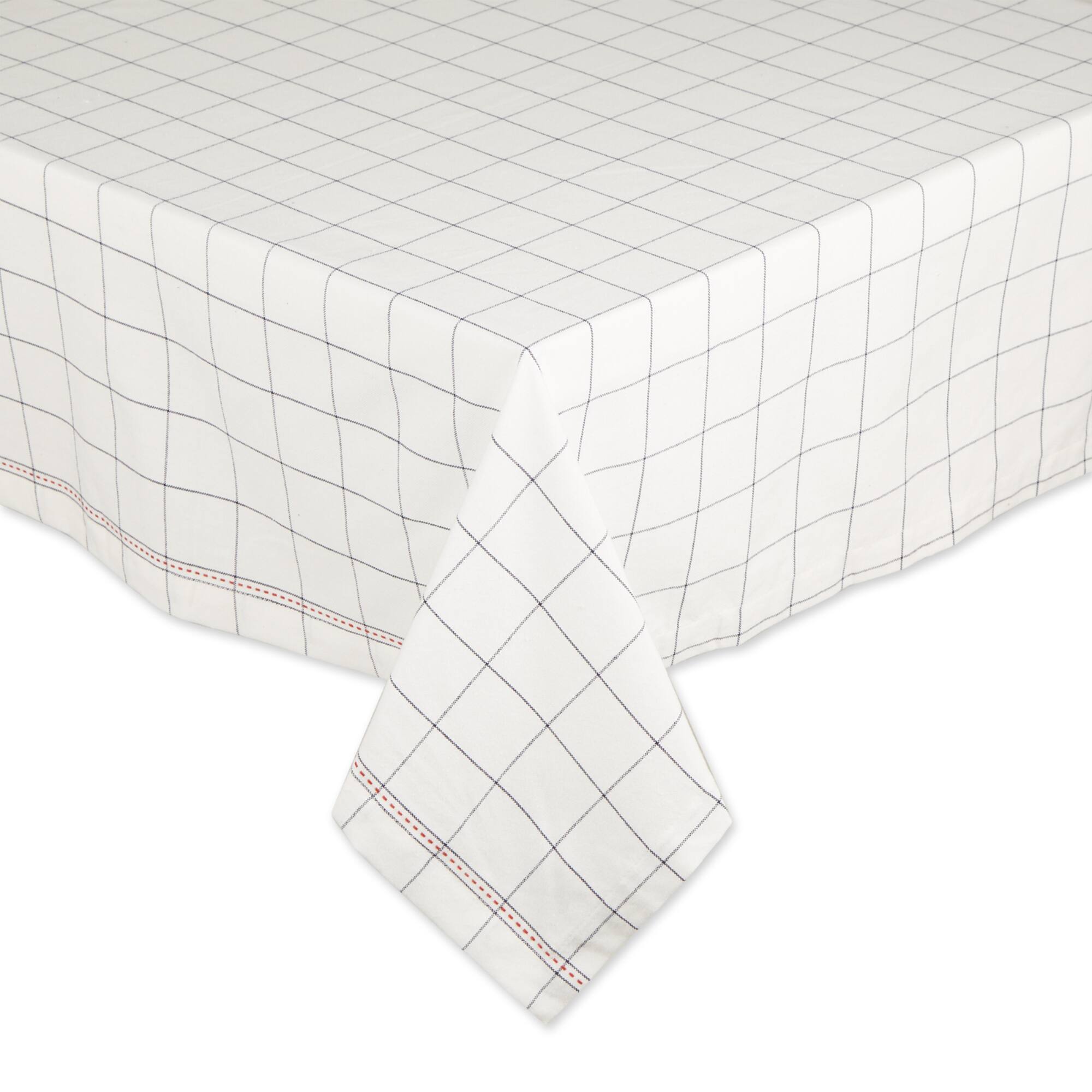 Kitchen Windowpane Tablecloth 52" x 52"